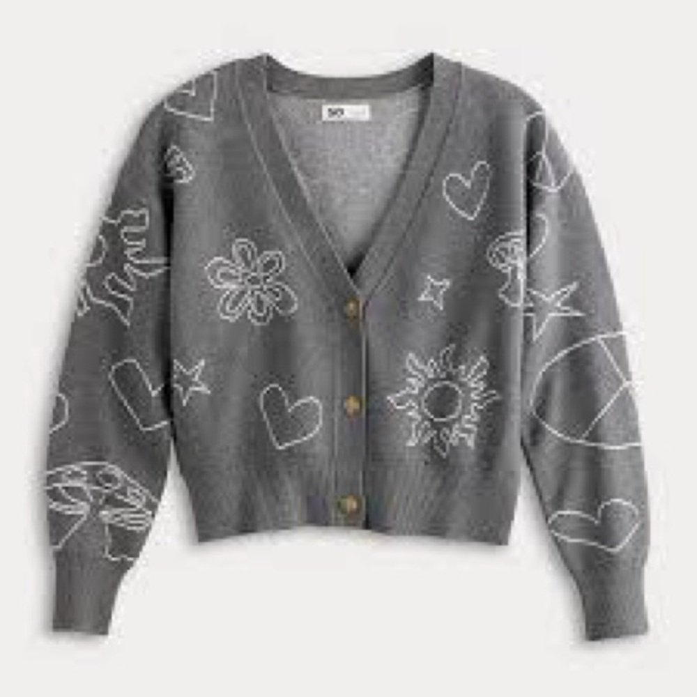 7. NWOT SO cardigan sweater